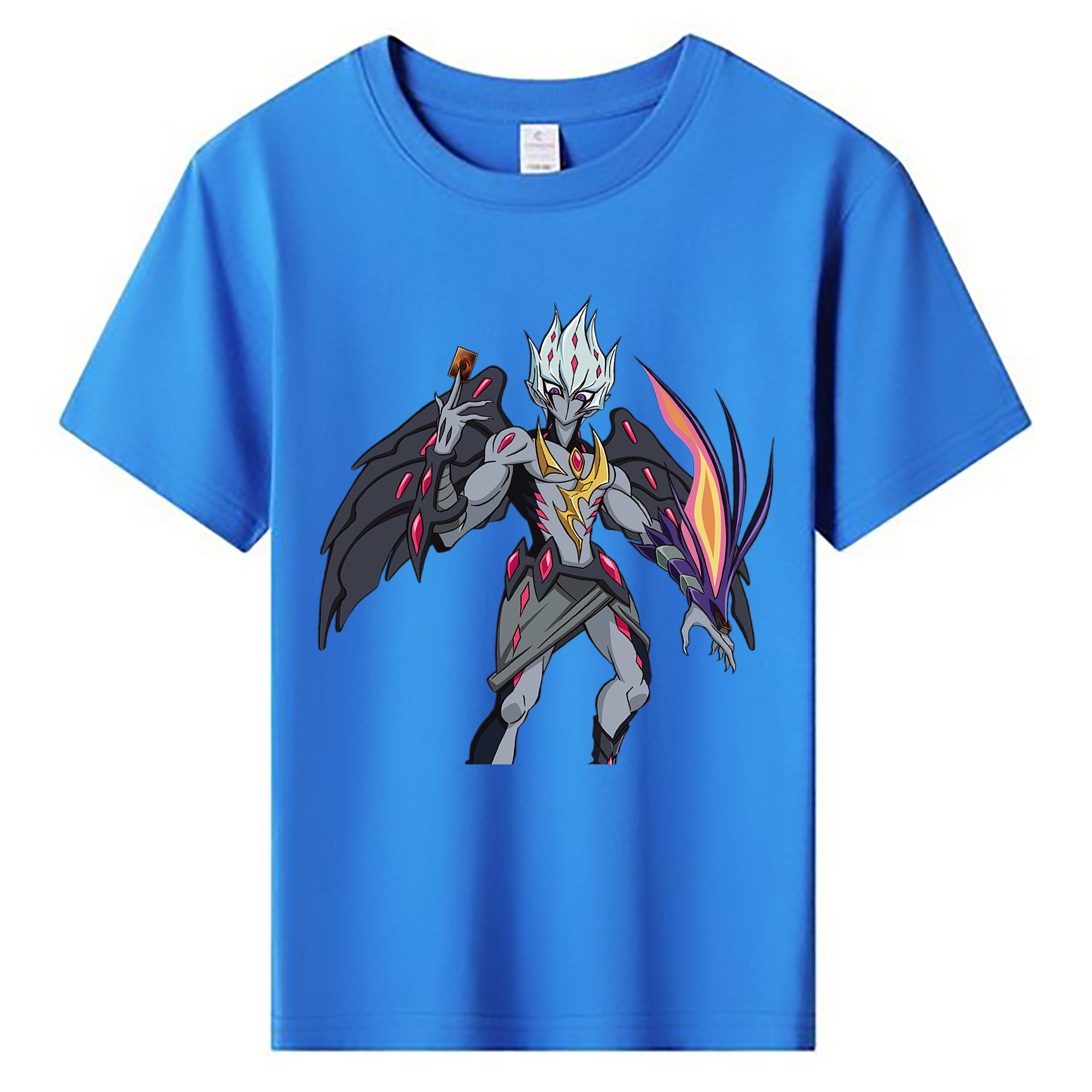 （画像用） 遊☆戯☆王 Yu-Gi-Oh! 綿100％キッズTシャツ（フロントプリント）
